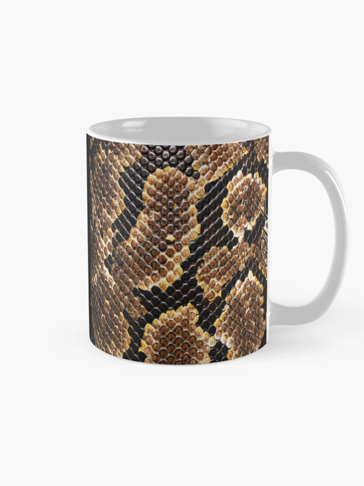 Thumbnail 3 of 6, Coffee Mug, Python Scale Texture designed and sold by Exodoi.