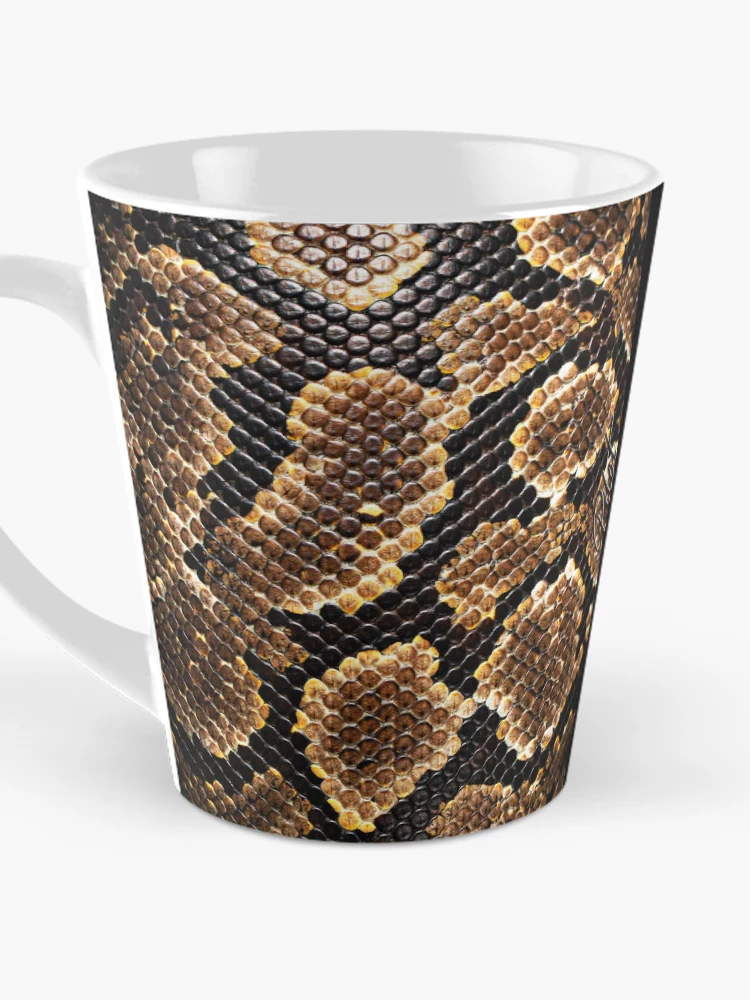 Thumbnail 3 of 4, Coffee Mug, Python Scale Texture designed and sold by Exodoi.
