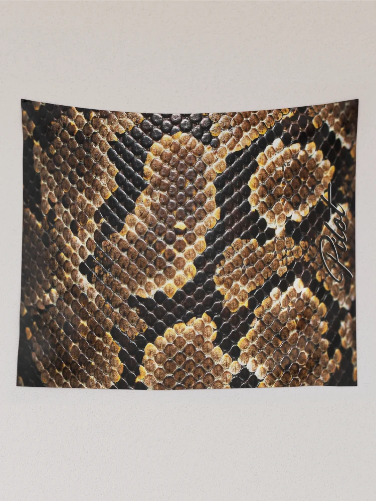 Thumbnail 2 of 3, Tapestry, Python Scale Texture designed and sold by Exodoi.