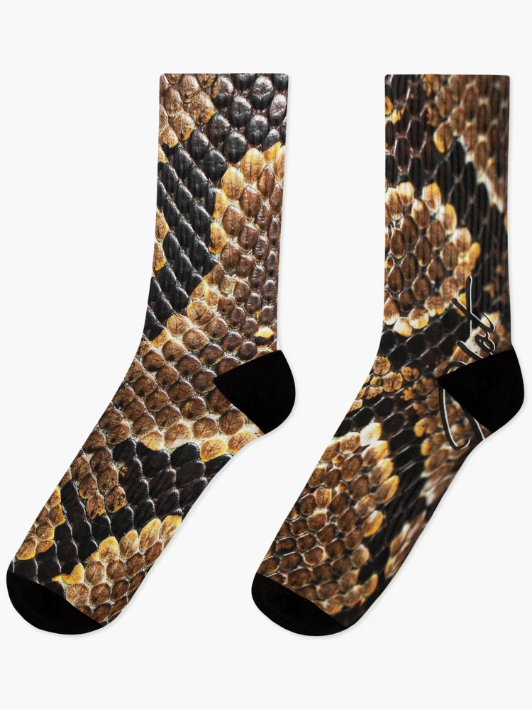 Thumbnail 1 of 5, Socks, Python Scale Texture designed and sold by Exodoi.