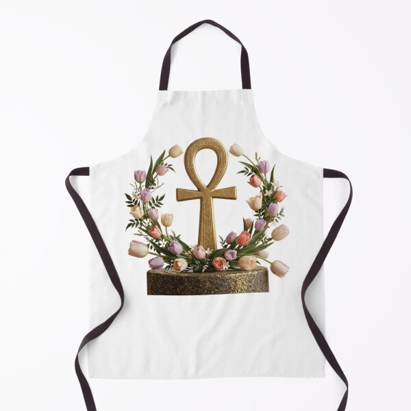 Item preview, Elegant Egyptian Ankh with Tulips Garland designed and sold by yolepr.