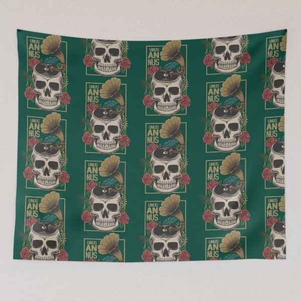 Item preview, UNUS ANNUS SKULL AND MUSIC Oversized designed and sold by NeonHouses.