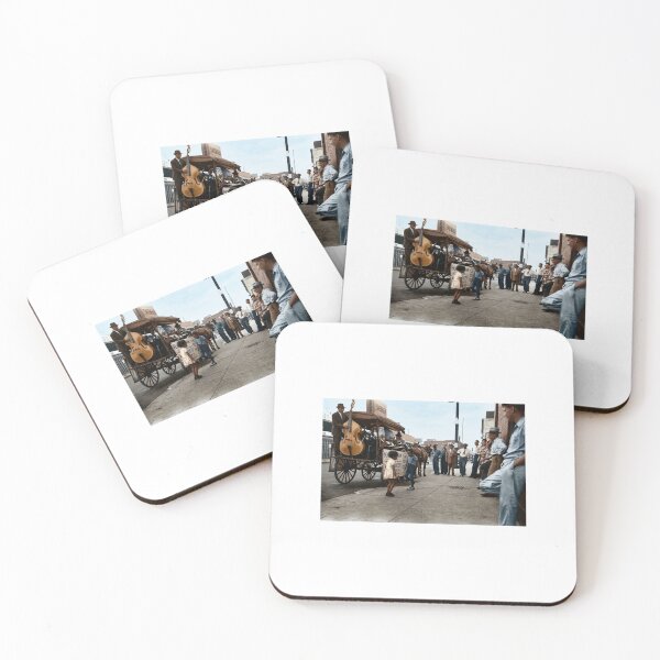 Item preview, Vintage Street Jazz Band on Wagon designed and sold by papershavings88.