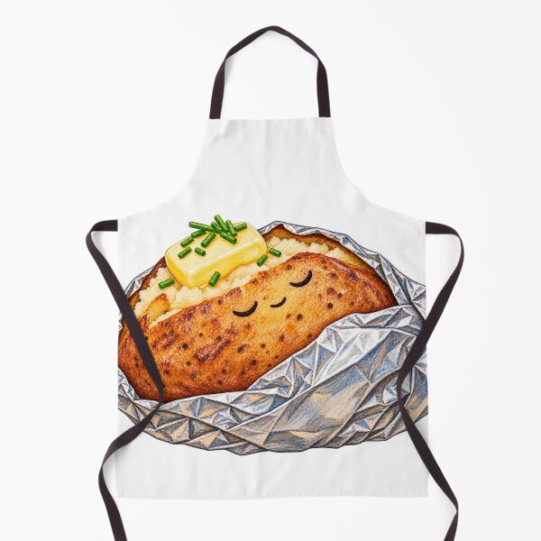 Item preview, Cozy Baked Potato in a Foil Sleeping Bag designed and sold by Drip stamp.