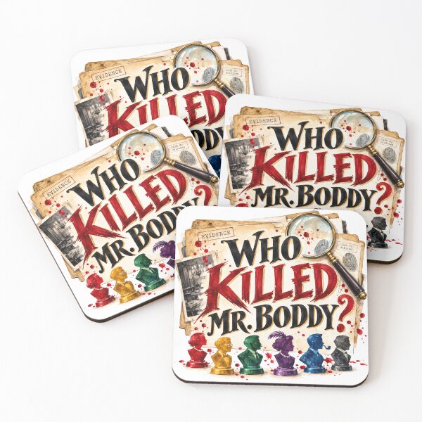 Item preview, Clue - WHO KILLED MR. BODDY? designed and sold by Lyric Vault - Rock on.
