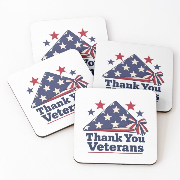 Item preview, Thank You Veterans Folded Flag Red White Blue designed and sold by Inkworksbyshery.