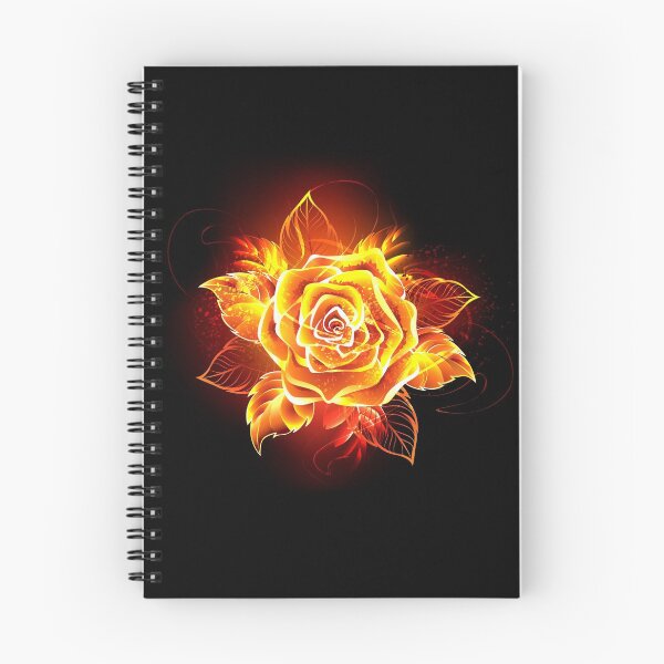 Item preview, Blooming Fire Rose designed and sold by Blackmoon9.