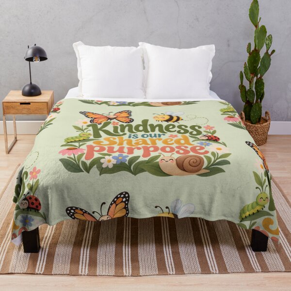 Item preview, Kindness Is Our Shared Purpose designed and sold by Stubblejumper Artworks.