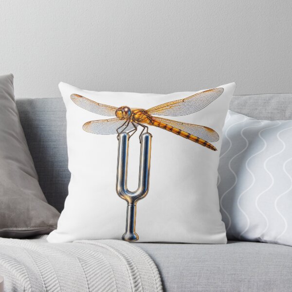 Item preview, Dragonfly Resting on a Steel Tuning Fork designed and sold by Drip stamp.