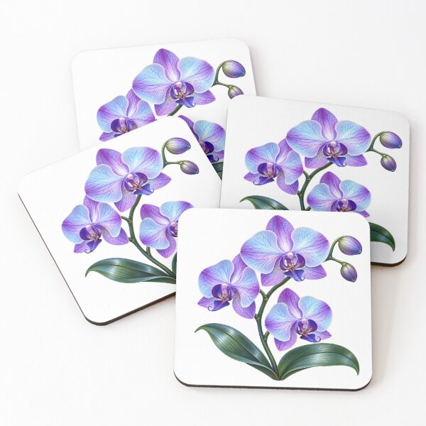 Item preview, Translucent Orchid with Luminous Petal Veins designed and sold by Drip stamp.