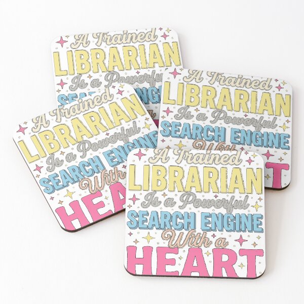 Item preview, A Trained Librarian Is a Powerful Search Engine With a Heart Classic T-Shirt Classic T-Shirt (2) designed and sold by FrogMonarch.