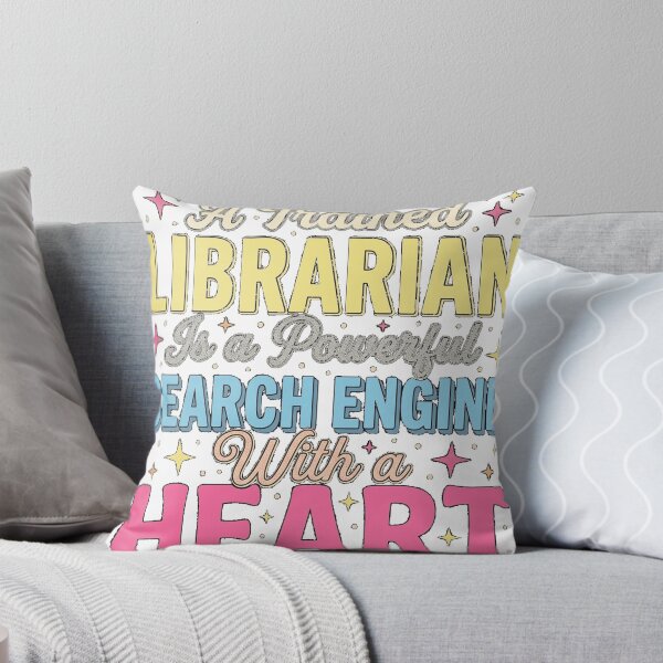 Item preview, A Trained Librarian Is a Powerful Search Engine With a Heart Classic T-Shirt Classic T-Shirt (2) designed and sold by FrogMonarch.