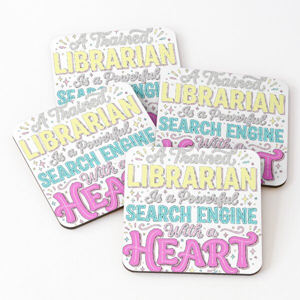 Item preview, A Trained Librarian Is a Powerful Search Engine With a Heart Classic T-Shirt Classic T-Shirt (3) designed and sold by YOUUKNOW.