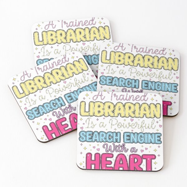 Item preview, A Trained Librarian Is a Powerful Search Engine With a Heart Classic T-Shirt Classic T-Shirt designed and sold by E-Capoeira shop.