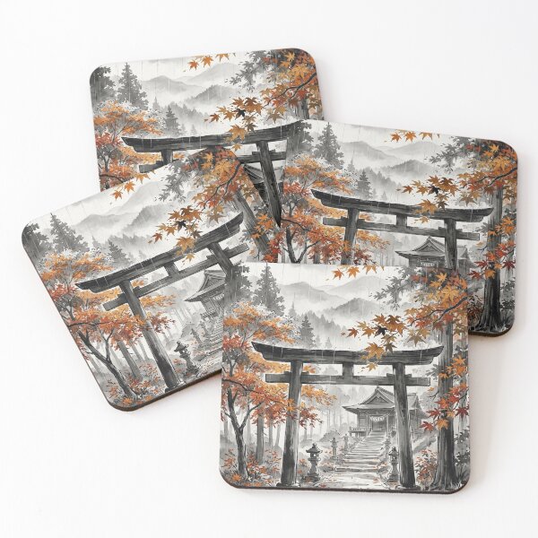 Item preview, Whispers of the Autumn Rain: Enveloping Momiji designed and sold by iris-festival.