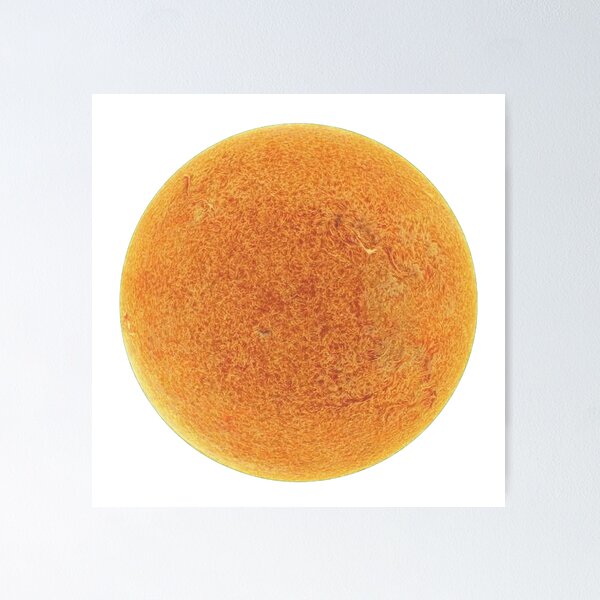 Item preview, Realistic Sun Art - Solar Surface Texture" o "Sun Illustration - Detailed Solar Art designed and sold by TeyArtWork.