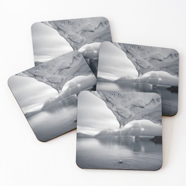 Item preview, Misty Lake with Falling Water designed and sold by ConcreteCandy.