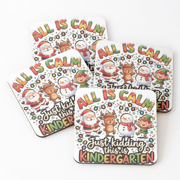 Item preview, All is Calm just Kidding This is Kindergarten Essential T-Shirt designed and sold by Winkmark.
