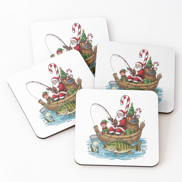 Item preview, Santa's Christmas Fishing Trip designed and sold by BladiWChampion.