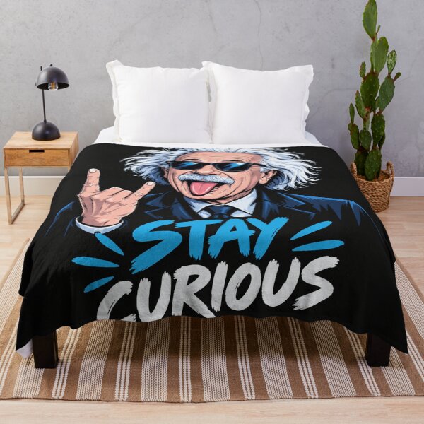 Item preview, Cool Albert Einstein Rock Star Stay Curious designed and sold by Owcomm.