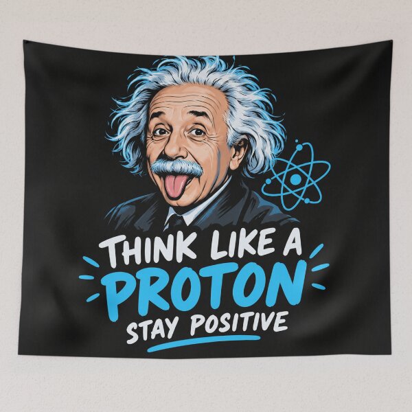 Item preview, Albert Einstein Think Like A Proton designed and sold by Owcomm.
