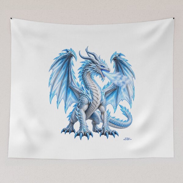 Item preview, Frostborn Majesty – Ice Dragon designed and sold by BlingandGifts.