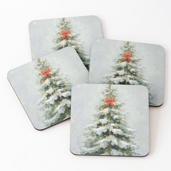 Item preview, Snowy Christmas tree designed and sold by vyrlook.