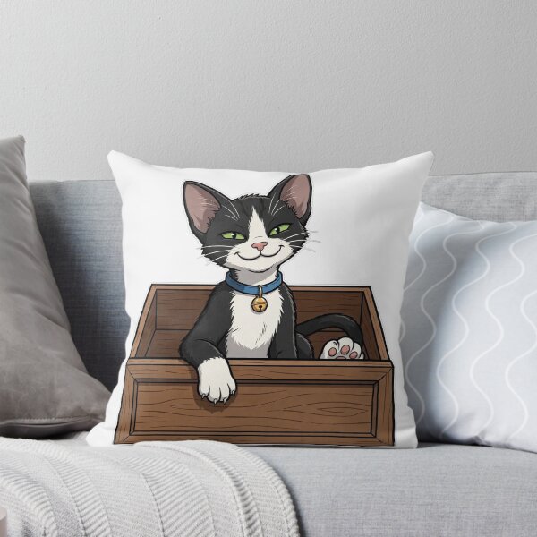Item preview, Drawer Inspector — Tuxedo Cat Hiding in Drawer Funny Cat Shirt designed and sold by Topher and Tux.