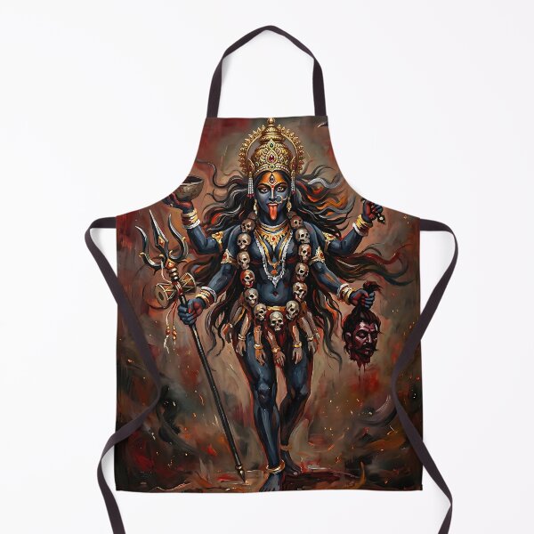 Item preview, Diosa Kali chamunda Arte Devocional designed and sold by hutofdesigns.