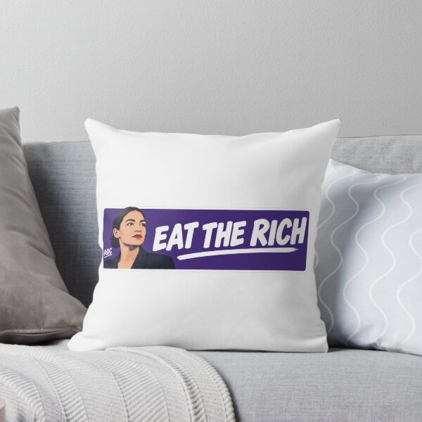 Item preview, Alexandria Ocasio Cortez Eat The Rich Graphic designed and sold by Owcomm.