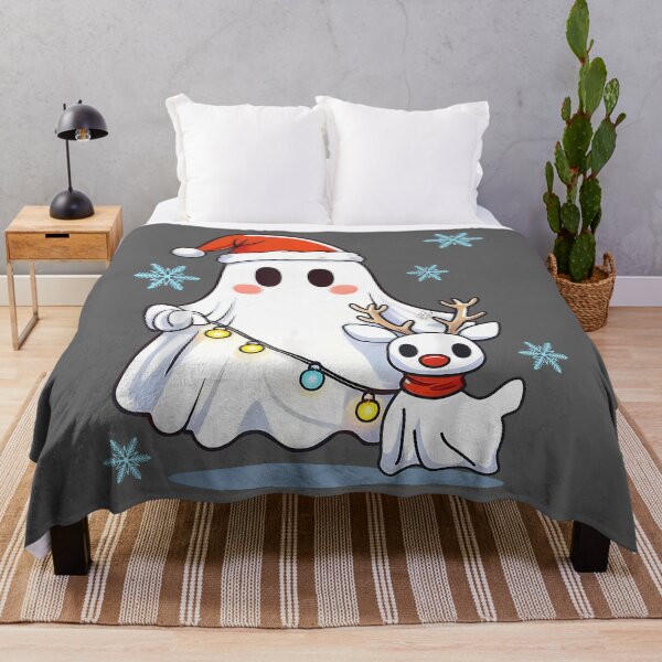 Item preview, Santa Ghost Walking Dog Christmas Pajamas designed and sold by KristineLi.