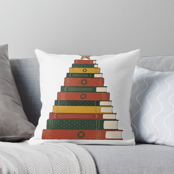 Item preview, Books Christmas Tree, Merry Bookmas Oversized T-Shirt (2) designed and sold by E-Capoeira shop.