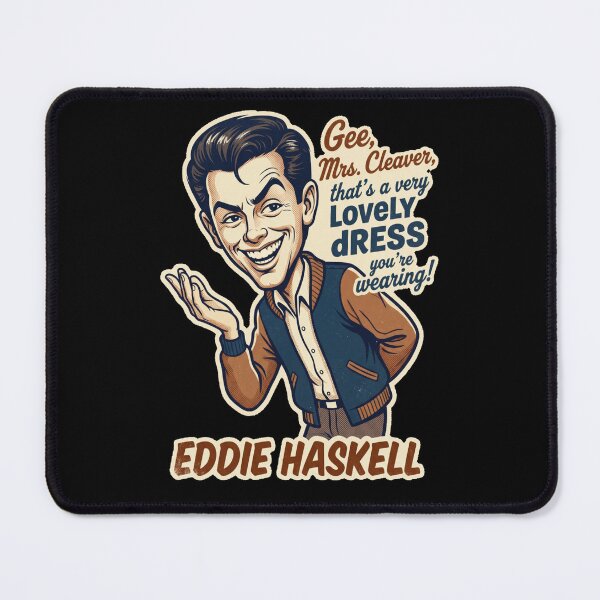 Item preview, Eddie Haskell Classic Retro Comic Caricature designed and sold by DesignArtique.