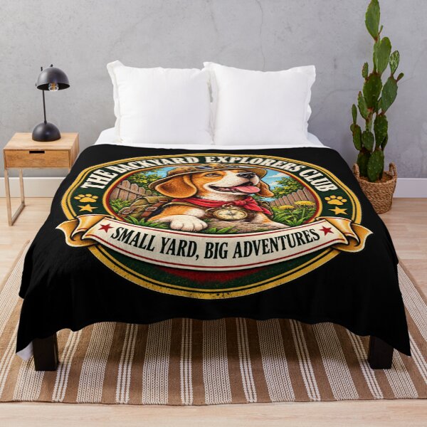 Item preview, The Backyard Explorers Club – Adventure Dog designed and sold by QuietSpark.