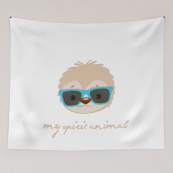 Item preview, Sloth My Spirit Animal designed and sold by SusurrationStud.
