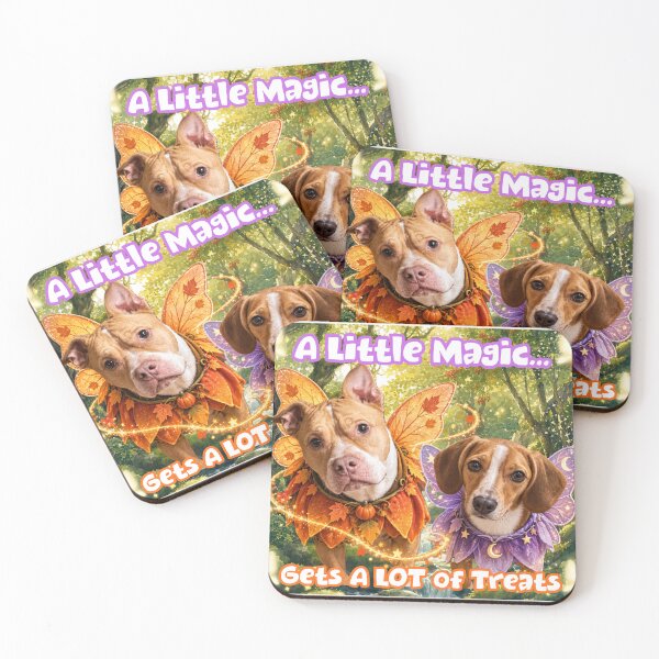 Item preview, Halloween Dog Fairy Costume A Little Magic, A LOT of Treats Design designed and sold by MMajirsky1.