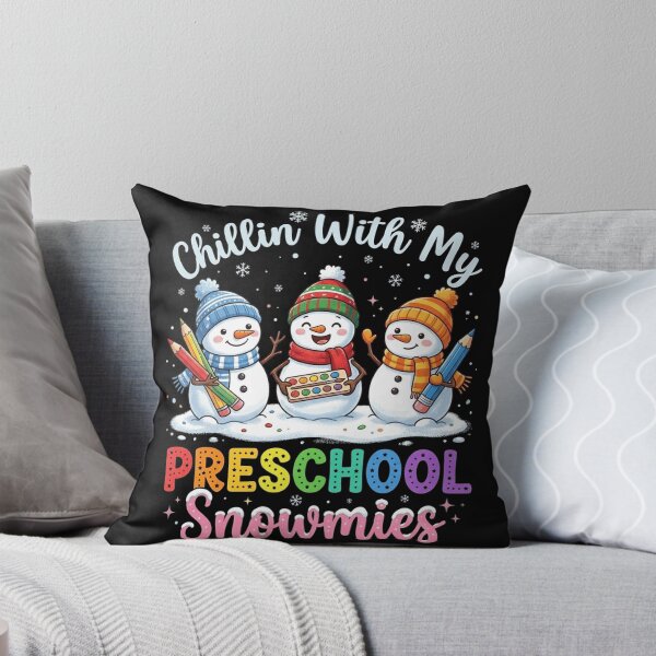 Item preview, Chillin' With Preschool Snowmies Christmas Teacher Gifts Classic T-Shirt designed and sold by Winkmark.