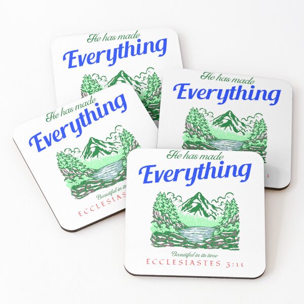 Item preview, HE HAS MADE EVERYTHING BEAUTIFUL IN ITS TIME ECC 3:11 designed and sold by TMTXTees.