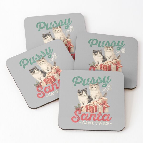 Item preview, Raunchy Christmas Cat Graphic Funny Gag Prank Humor designed and sold by ArleneRowe.