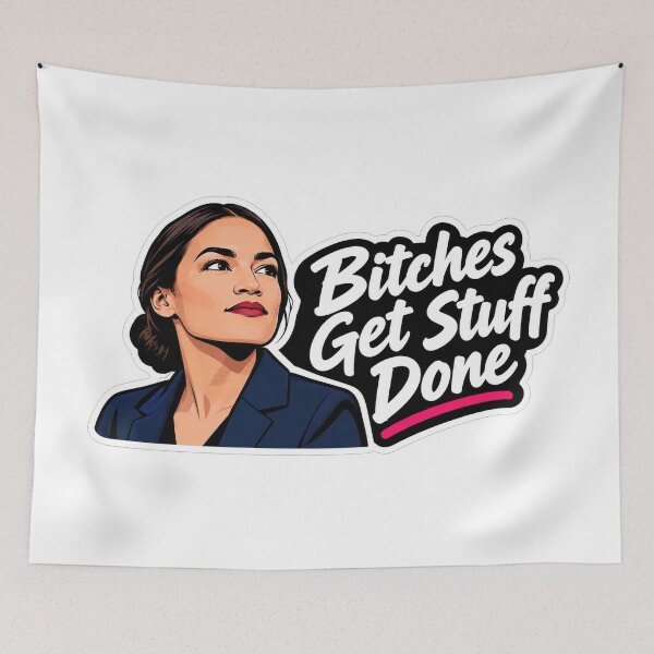 Item preview, Alexandria Ocasio Cortez Get Stuff Done designed and sold by Owcomm.