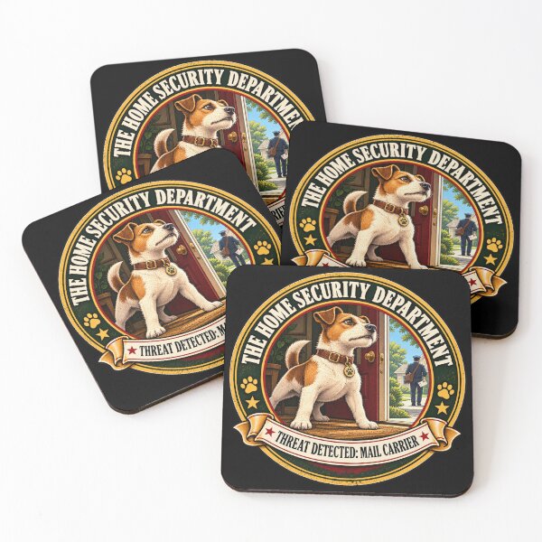 Item preview, The Home Security Department – Funny Guard Dog designed and sold by QuietSpark.