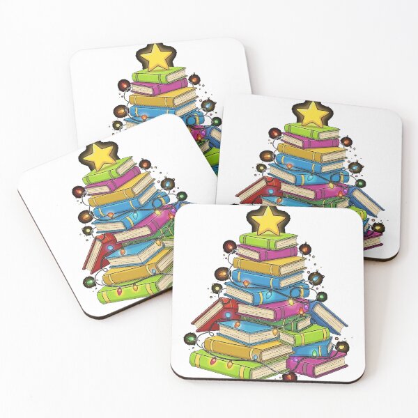 Item preview, Bookish Christmas Tree II Classic T-Shirt designed and sold by RoReshop.