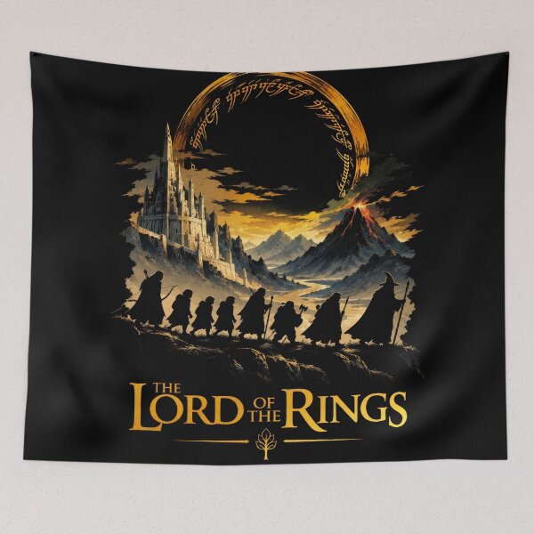 Item preview, The Fellowship of the Ring - Golden Edition - LotR Collection designed and sold by HardDraw.