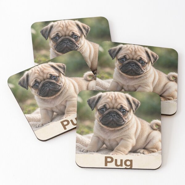 Item preview, Pug — Cute Little Baby Puppy designed and sold by Stevercortinas.