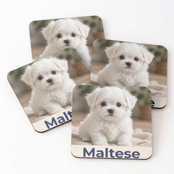 Item preview, Maltese — Cute Little Baby Puppy designed and sold by Stevercortinas.