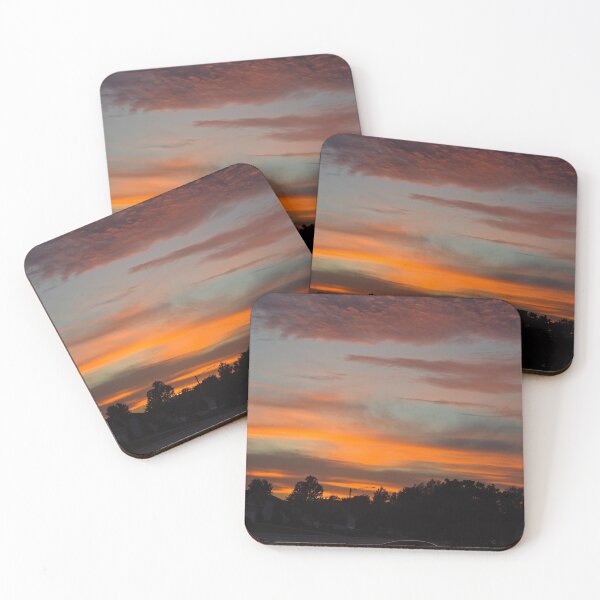 Item preview, Neighborhood Sunset — Prairie Sky Photo designed and sold by FlyoverCountry.