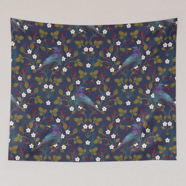 Item preview, Starling and Blackberries designed and sold by Caitie-M.