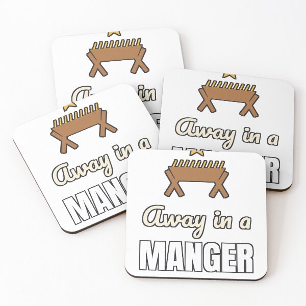 Item preview, Away in a Manger - Christian Christmas Nativity designed and sold by dominionartist.
