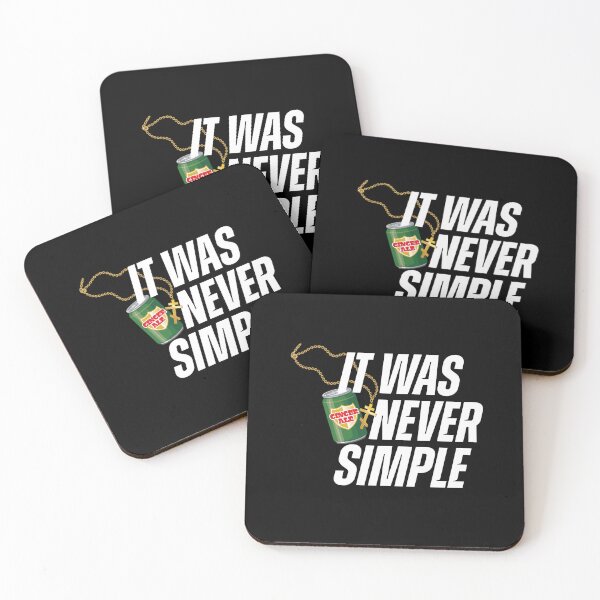 Item preview, It Was Never Simple designed and sold by Hakuna Ricotta.