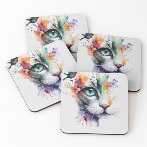 Item preview, Cat in his art designed and sold by Luluwis.